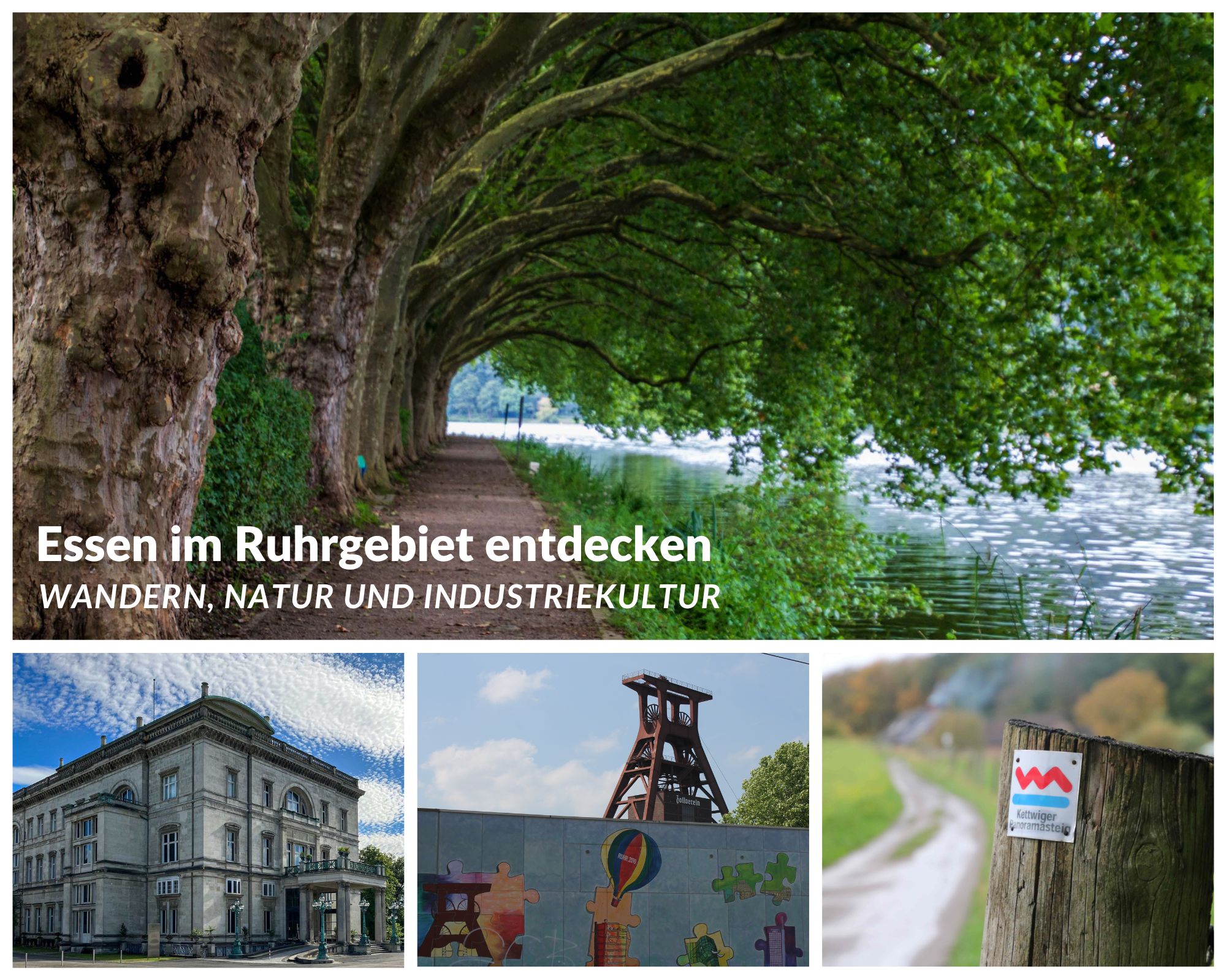 Essen im Ruhrgebiet: Wandern, Natur und Industriekultur entdecken