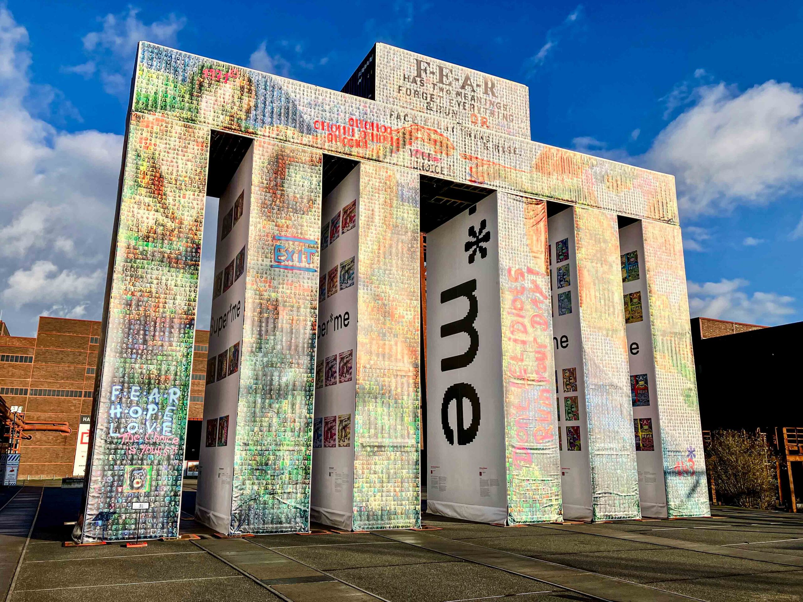 Das Global Gate in Essen: Kunst in XXL am UNESCO-Welterbe Zollverein